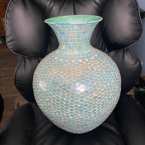 Large light blue mosaic - large,