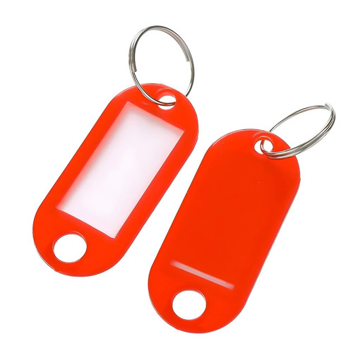 Key tags fobs plastic luggage - key,