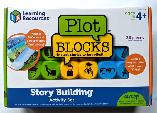 Learning resources plot - resources, blocks