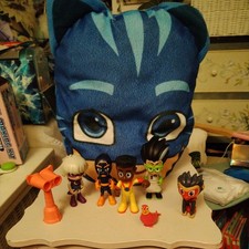 PJ MASKS Bundle Action Figure Toys and pillow