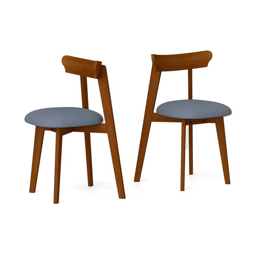 Wood dining chairs - chairs, 2