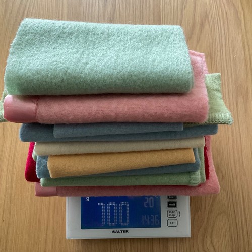 Wool blanket fabric pieces x - wool,