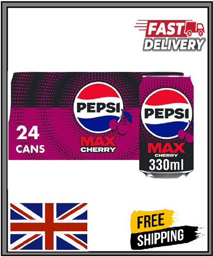 Pepsi max cherry - no, sugar