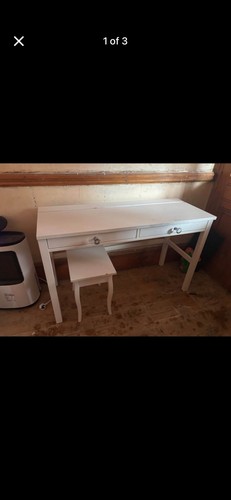 Ikea desk and stool - desk,