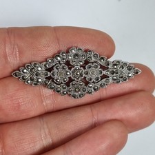 Vintage Silver And Marcasite