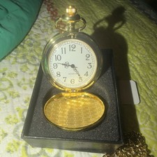Gold Tone Quartz Full Hunter