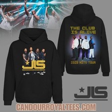 The Club Is Alive 2025 Hits Tour JLS Hoodie Unisex All Sizes