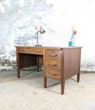 Vintage Mid Century BARLOW Oak