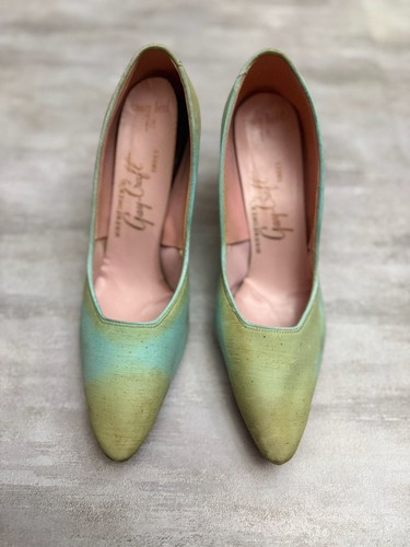 Vintage gray craft ombre - vintage, green