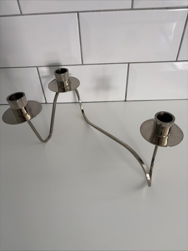 Stainless steel candelabra - stainless,