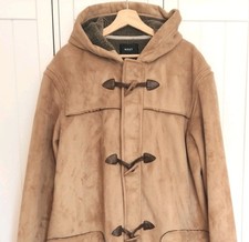 Mens Faux Sheepskin Coat XL