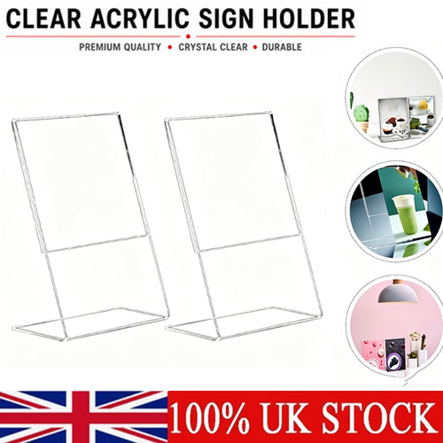 New acrylic counter poster - acrylic,