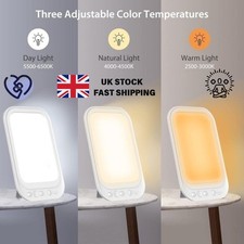 Medical Grade SAD Lamp 10000 Lux - UV-Free Sunlight Therapy 3 Colors Home UK