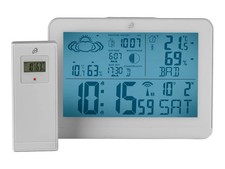 Auriol Radio-Controlled Weather Station - WHITE - BRAND NEW SEALED