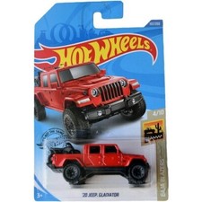 Hot Wheels BAJA BLAZERS 2020 #157 '20JEEP GLADIATOR Red MINT LONG CANADA CARD