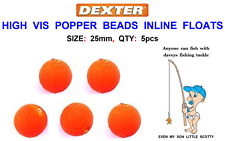5 X 25mm POPPER BEADS SEA PIKE