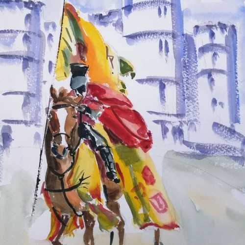 Original watercolour painting - original,