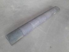 Batch of 35 Reclaimed Blue Clay Half Round Dennis Ruabon Ridge c/w 6 Block Ends