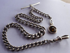 Antique solid silver pocket