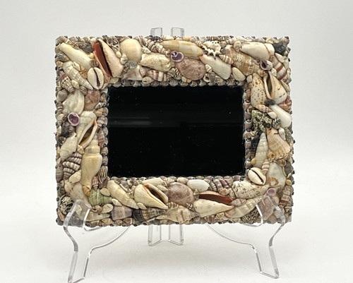 Vintage rectangular seashell - vintage,