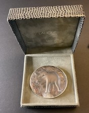 Lalique Frosted Elephant