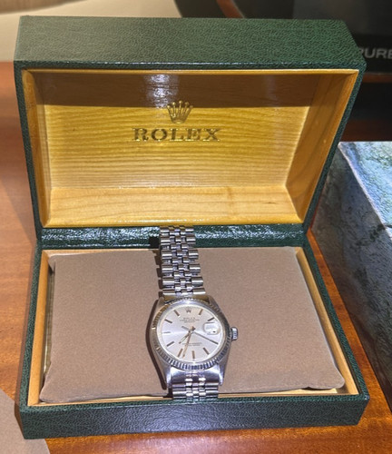 Rolex datejust 1601 white - datejust, gold