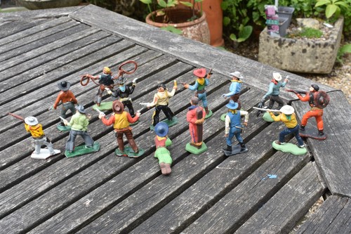 Vintage wild west cowboys - vintage,