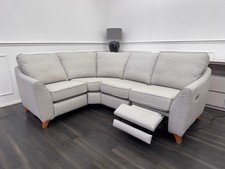 G Plan Vintage The Sixty Eight RHF Corner power Recliner Grey Fabric