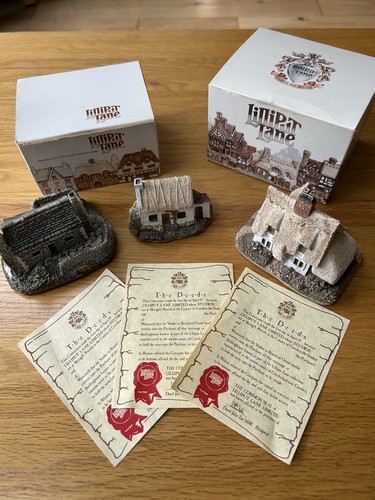 Lilliput lane cottages with - lilliput,