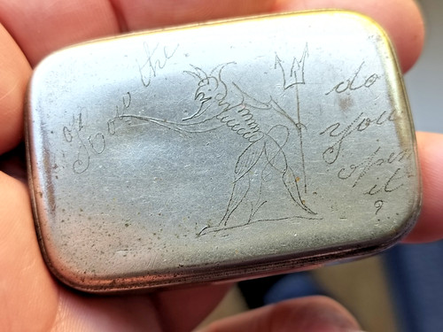 Antique trick novelty - , snuff