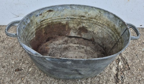 Vintage galvanised dent - galvanised,