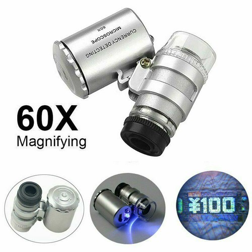 Mini 60x pocket microscope - mini,