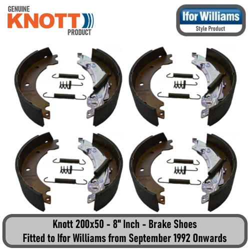 Genuine knott brake shoe - genuine,