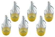 5L glass demjohns/carboys WITH