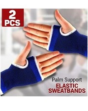 Blue Elasticated Palm Wrist