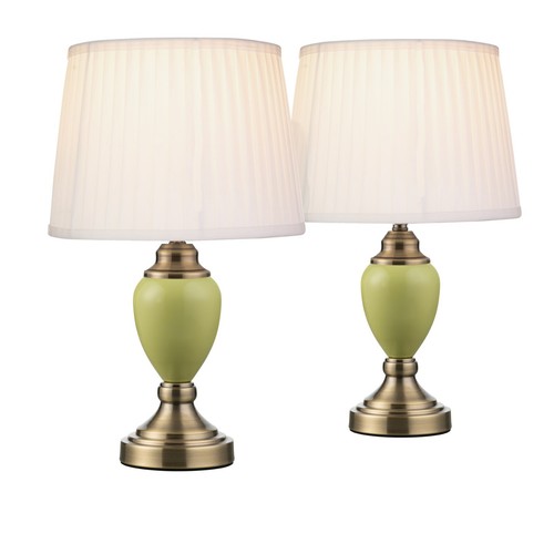 Table lamps pair malham - of,