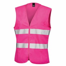 Result Womens Hi Viz Waistcoat Vest Ladies Safetywear Security High Vis Tabard