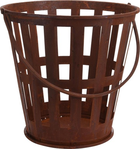 Fire bucket metal - metal, dia