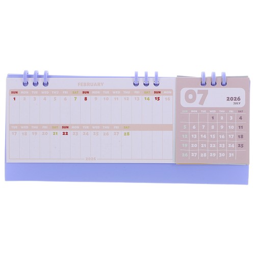 2026 desk calendar compact - 2026,