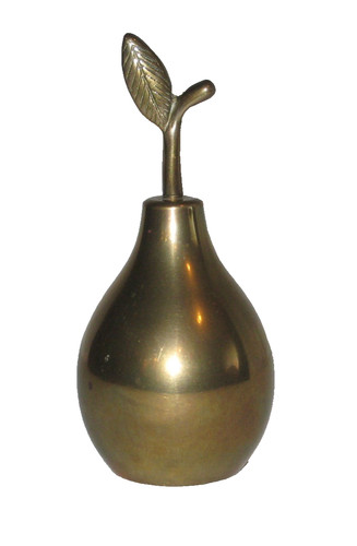 Vintage brass bell - brass,