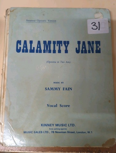 Sammy fain calamity jane vocal - sammy, fain:calamity