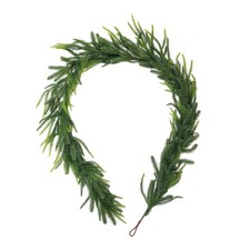 Norfolk Pine Garland Green Christmas Garland Faux Greenery Holiday Fireplacenew