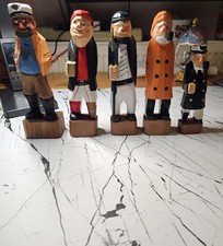 Hand Carved Wooden Sea