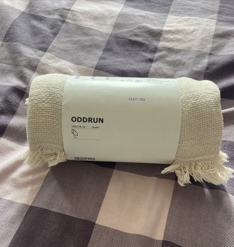 Ikea oddrun throw - ikea, throw/blanket