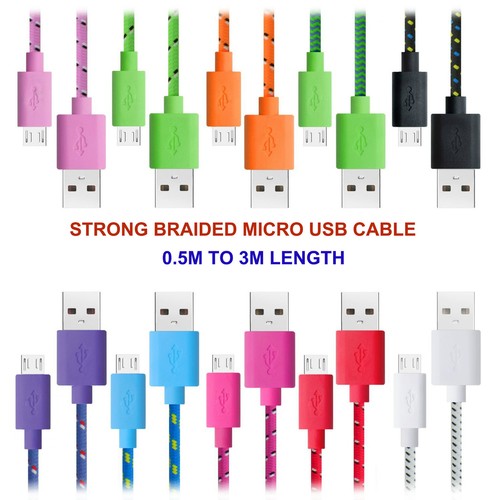 Braided micro usb - micro, data