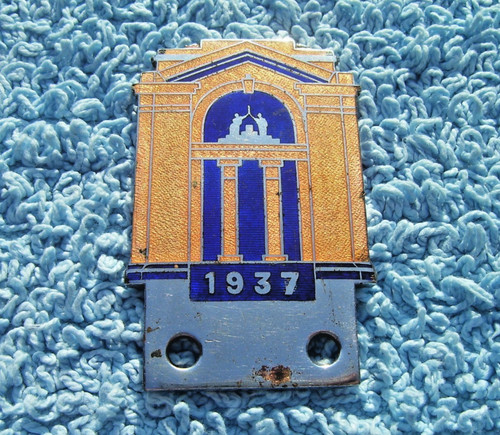 Vintage 1937 marble arch motor - marble,