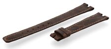 13mm Genuine OMEGA Constellation Brown Crocodile Leather Watch Strap 13-10mm