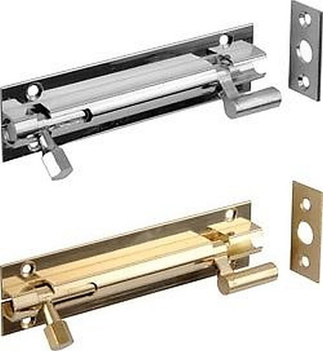 Solid brass cranked - solid,