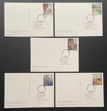 1997 Enid Blyton's Famous Five PHQ cards. FDI rear with CDS