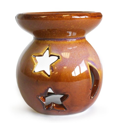 Moon star ceramic - star,